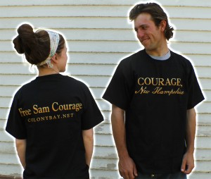 Courage, New Hampshire T-Shirts
